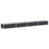 vidaXL Raised Garden Bed Anthracite 320 x 40 x 24 cm cold-rolled steel