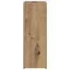 vidaXL Umbrella Stand Artisan Oak 20 x 20 x 55.5 cm Engineered Wood