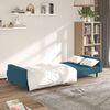 vidaXL 2-Seater Sofa Bed Blue Velvet