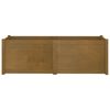 vidaXL Garden Planter Honey Brown 150x50x50 cm Solid Pinewood