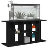 vidaXL Aquarium Stand Black Oak 120x40x60 cm Engineered Wood