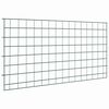 vidaXL Pond Fence Set 5 pcs 100 x 50 cm Steel Green