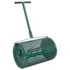 vidaXL Compost Spreader 75L Green Ø40x60 cm Steel