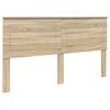 vidaXL Headboard Sonoma Oak 100 cm Engineered Wood