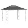vidaXL Gazebo | Anthracite | Steel | Large | Portable | Gazebo | Rectangular