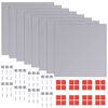 vidaXL Mirror Tile | Set of 16 | Reflective | Top-notch glass