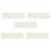 vidaXL Trellis Fences 5 pcs Firwood 180x30 cm
