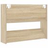 vidaXL Wall Shoe Cabinets 2 pcs Sonoma Oak 80x18x60cm Engineered Wood