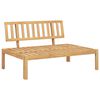 vidaXL 6 Piece Garden Pallet Sofa Set with Cushions Solid Wood Acacia