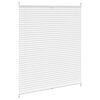 Plisse Blind 110x100cm White Pleated Blind