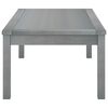 vidaXL Coffee Table 100x50x33 cm Grey Solid Acacia Wood