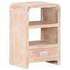 vidaXL Bedside Table 40x30x60 cm Solid Acacia Wood