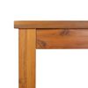 vidaXL Garden Dining Table 150x90x74 cm Solid Wood Acacia
