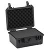 vidaXL Portable Flight Case Black 24x19x11 cm PP