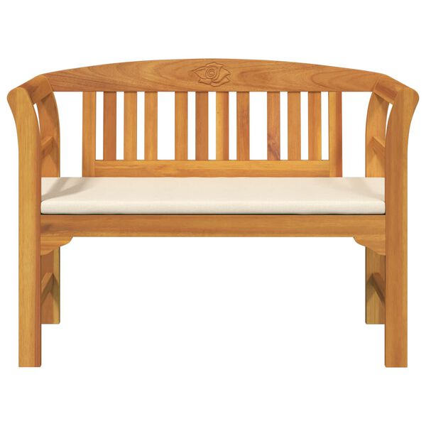 vidaXL Rose Bench Natual 114 x 46 x 82.5 cm Solid Acacia Wood