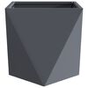 vidaXL Planter 2 pcs Anthracite 40 x 40 x 40 cm Steel