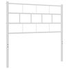 vidaXL Metal Replace Headboard White 90 cm