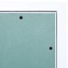 vidaXL Access Panel with Aluminium Frame and Plasterboard 400x400 mm