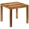 vidaXL Dining Table Solid Acacia Wood 82x80x76 cm