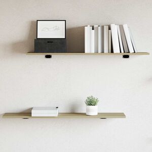 vidaXL Bookshelf Boards 8 pcs Sonoma Oak 100x20x1,5 cm Engineered Wood