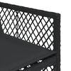 vidaXL 11 Piece Garden Dining Set with Cushions Black Poly Rattan