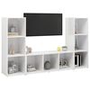vidaXL | TV Cabinet | 3 pcs 37 x 35 x 107.5 cm