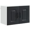 vidaXL Dishwasher Panel Kalmar Black 60 x 31 x 40 cm Engineered Wood