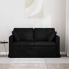 vidaXL Sofa Black 138 x 78 x 80 cm Velvet