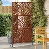 vidaXL Privacy Screen Grey 100 x 50 x 180 cm Weathering Steel