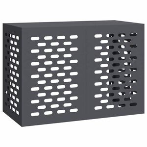 vidaXL Air Conditioner Cover Anthracite 100 x 50 x 70 cm Steel