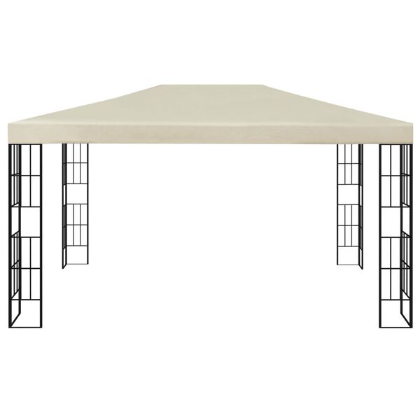 vidaXL Gazebo 3x4 m Cream