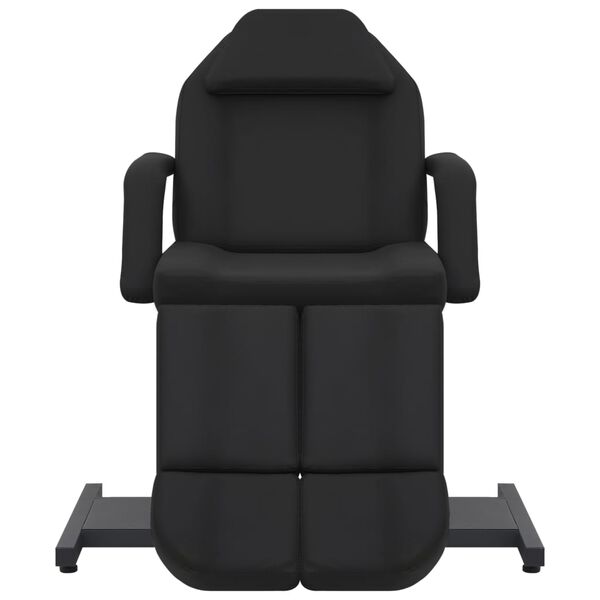 vidaXL Beauty Treatment Chair Faux Leather Black 180x62x78 cm