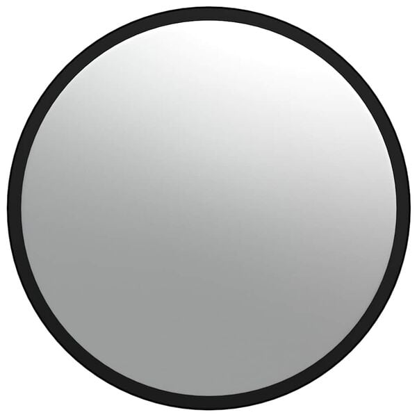 vidaXL Indoor Convex Traffic Mirror Black Ø40 cm Acrylic