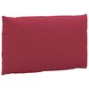 vidaXL Pallet Cushions 3 pcs Wine Red Oxford Fabric