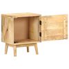 vidaXL Bedside Cabinet 40x30x50 cm Solid Mango Wood