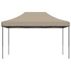 vidaXL Foldable Party Tent Pop-Up Taupe 440x292x315 cm