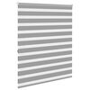 vidaXL Zebra blind 120.9x175 cm Fabric Width 116.7 cm grey