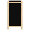 vidaXL Sideboard Black 62x38x70 cm Engineered Wood
