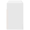 vidaXL Bathroom Wall Cabinet White 60x25x40 cm Engineered Wood