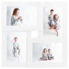 vidaXL Collage Photo Frame for 4x(13x18 cm) Picture White MDF