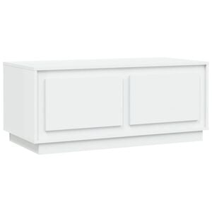vidaXL Coffee Table White 102x50x44 cm Engineered Wood