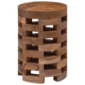 vidaXL Beside Cabinet 30x30x45 cm Solid Teak Wood