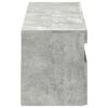 vidaXL TV Cabinets with LED Lights 2 pcs Concrete Grey 60x35x40 cm
