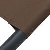 vidaXL Outdoor Lounge Bed Fabric Brown