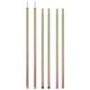 vidaXL Telescopic Tent Poles with Length of 170-255 cm 2 pcs Galvanised Steel
