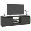 vidaXL TV Cabinet Grey 120x30x35.5 cm Engineered Wood