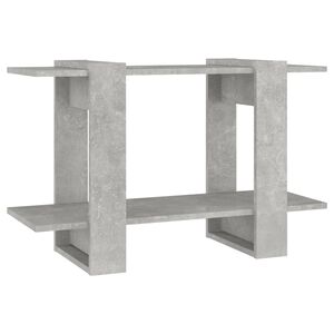 vidaXL Book Cabinet | Concrete grey | Engineered wood | Medium | Book Cabinet