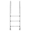vidaXL Pool Ladder 54x38x158 cm 304 Stainless Steel