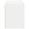 vidaXL Kitchen Cabinet 2 pcs High Gloss White 60 x 31 x 40 cm