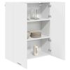 vidaXL Hanging Cabinet Riga White 80 x 31 x 100 cm Engineered Wood